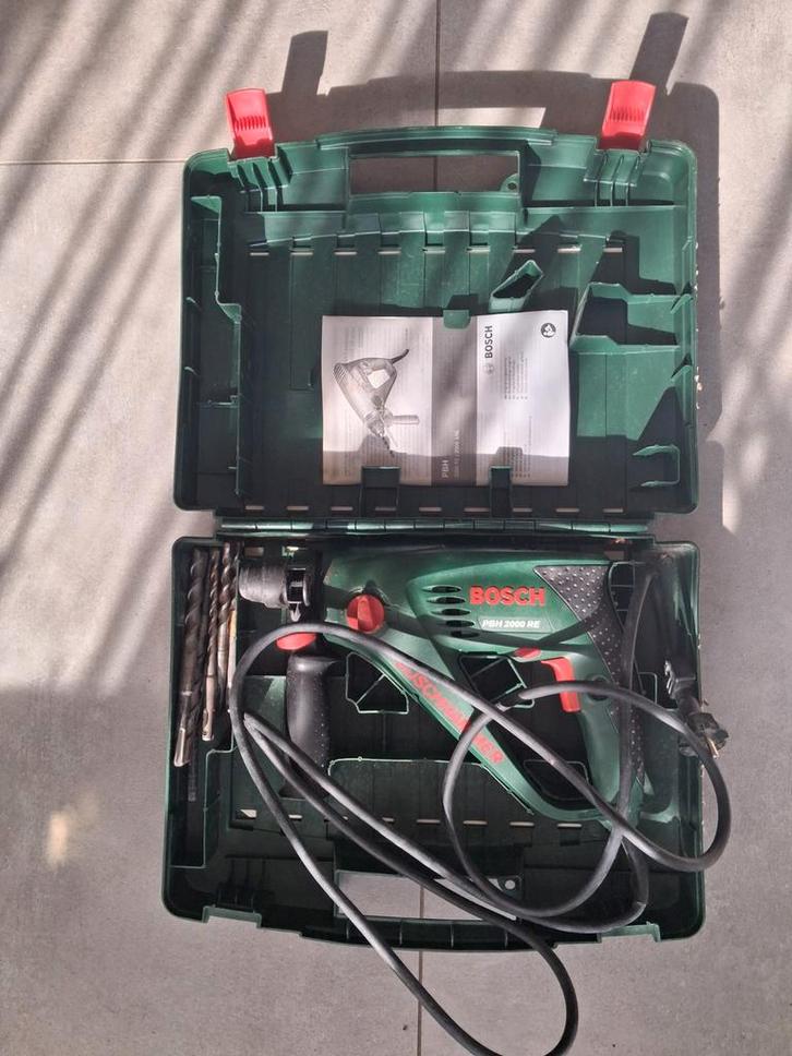 Bosch klopboormachine PBH 2000 RE, Doe-het-zelf en Verbouw, Gereedschap | Boormachines, Zo goed als nieuw, Boormachine, 400 tot 600 watt