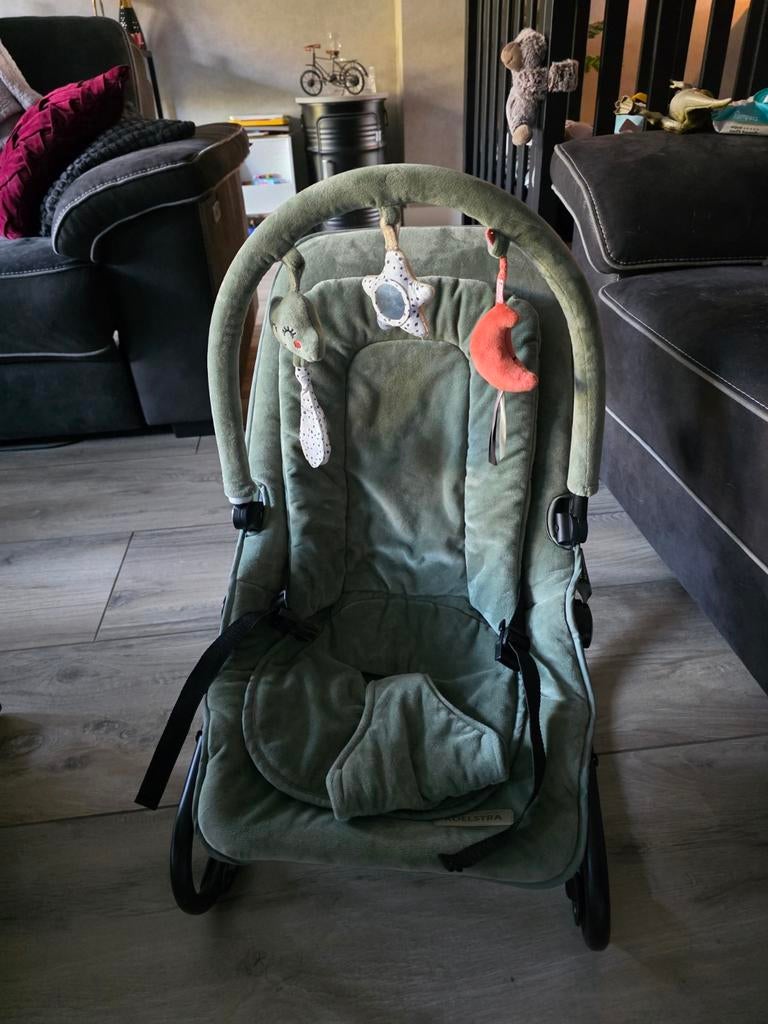 Koelstra Lux Wipstoel Moss Green, Kinderen en Baby's, Wipstoeltjes, Verstelbaar, Wipstoel, Zo goed als nieuw, Ophalen