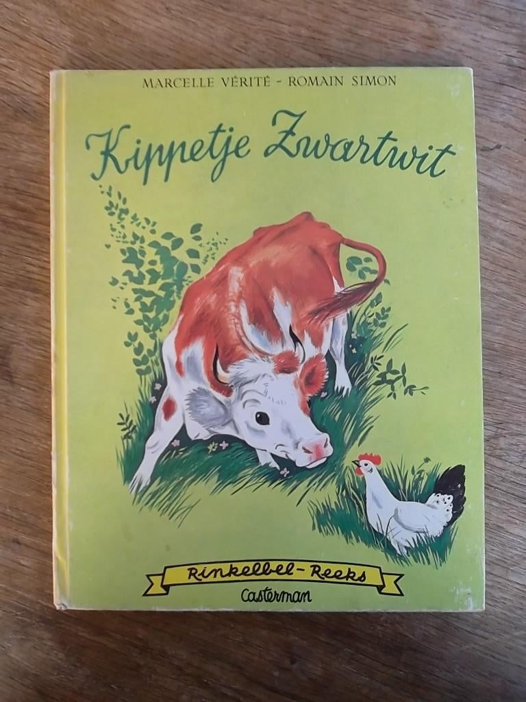 Rinkelbel-Reeks boek Kippetje Zwartwit 1962 Casterman, Boeken, Kinderboeken | Jeugd | onder 10 jaar, Ophalen of Verzenden, Gelezen