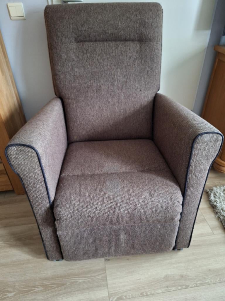 Relex stoel elektrische overbodig, Huis en Inrichting, Fauteuils, Ophalen, Gebruikt, 75 tot 100 cm