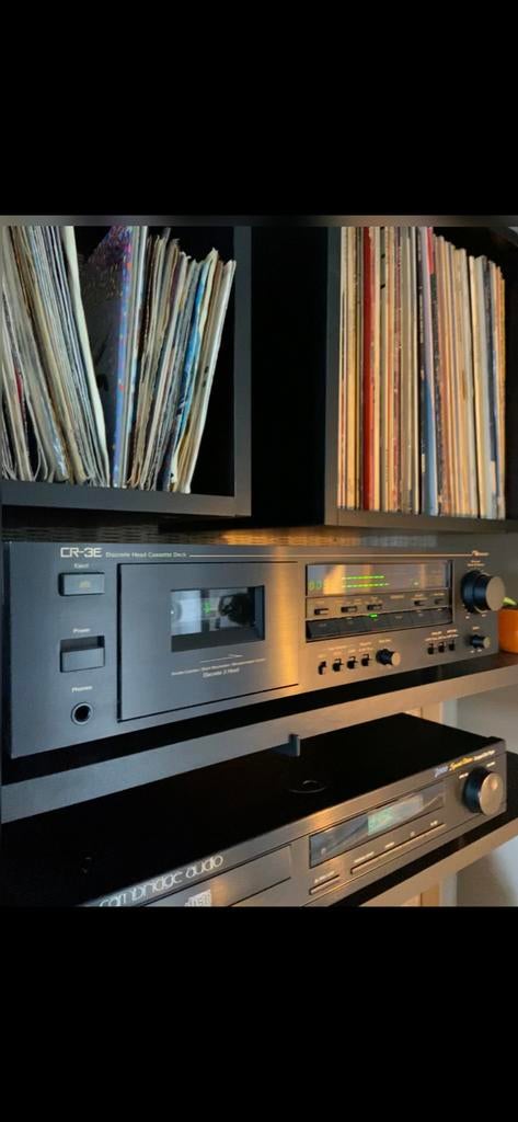 Nakamichi cassettedeck Cr 3e 3 koppen, Audio, Tv en Foto, Cassettedecks, Ophalen of Verzenden, Overige merken