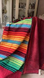 Handoeken regeboog kleuren niet gebruikt, Huis en Inrichting, Verzenden, Zo goed als nieuw, Handdoek