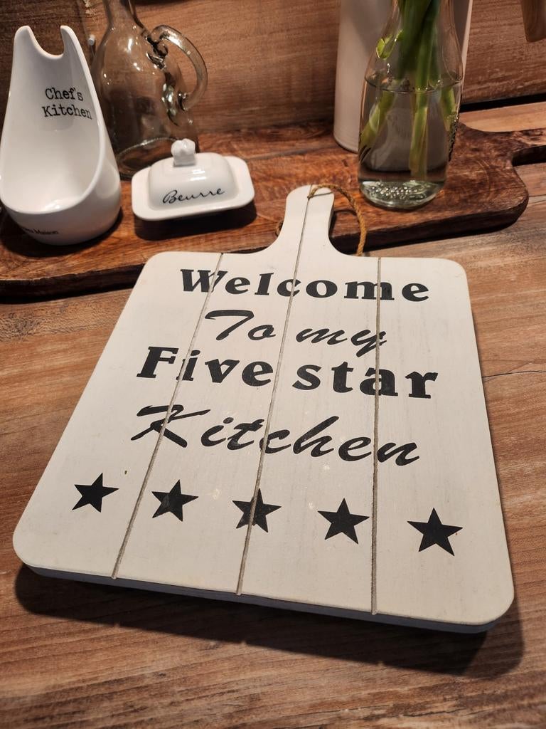 Serveer plank, Ophalen of Verzenden, Zo goed als nieuw