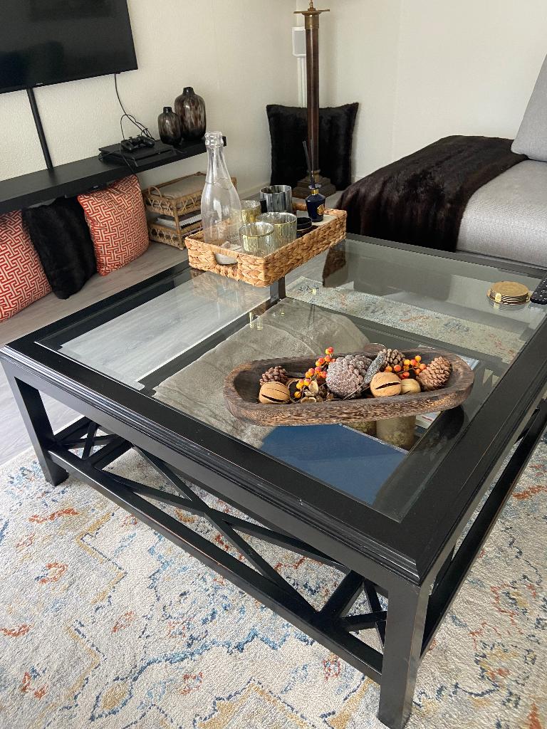 Salon tafel van Rofra Home, Huis en Inrichting, Ophalen, Gebruikt, 100 tot 150 cm, 50 tot 100 cm