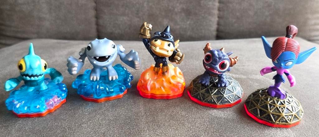 Skylanders mini's Gill, Thumpling, Small Fry, Spry en Jini, Spelcomputers en Games, Games | Nintendo Wii, Avontuur en Actie, 2 spelers