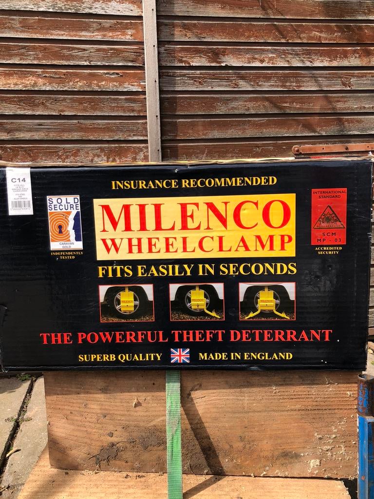 Wielklem voor caravan. Nieuw., Ophalen, Nieuw