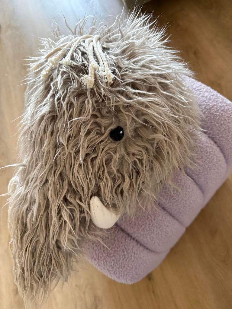 Kids Concept dierenkop Mammoet (muur), Ophalen of Verzenden, Gebruikt, Overige typen