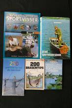 Set van 5 boeken over sportvissen (1976-2005), Ophalen of Verzenden, Gelezen