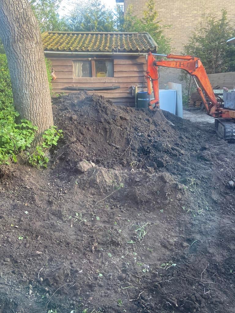Zwarte aarde gratis op te halen 4-5 kuub, Tuin en Terras, Aarde en Mest, Ophalen, Tuinaarde