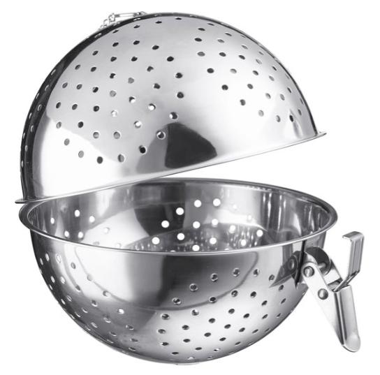 Rijstbol, praktische zeef voor het koken van rijst - 1 liter, Ophalen of Verzenden, Nieuw