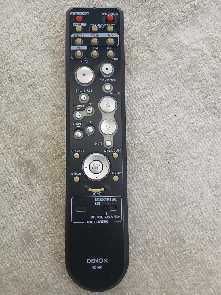 Denon afstandsbediening rc-1073, Ophalen of Verzenden, Gebruikt, Origineel, Receiver of Versterker