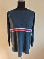 T56 - Donkerblauwe polyamide Studio Anneloes top maat M (1), Maat 38/40 (M), Blauw, Ophalen of Verzenden, Zo goed als nieuw