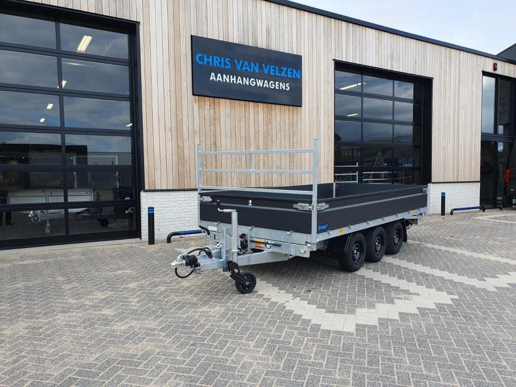 Hapert Cobalt HM-3+ kipper 405 x 200 cm paraboolvering 3500, Auto diversen, Aanhangers en Bagagewagens, Nieuw