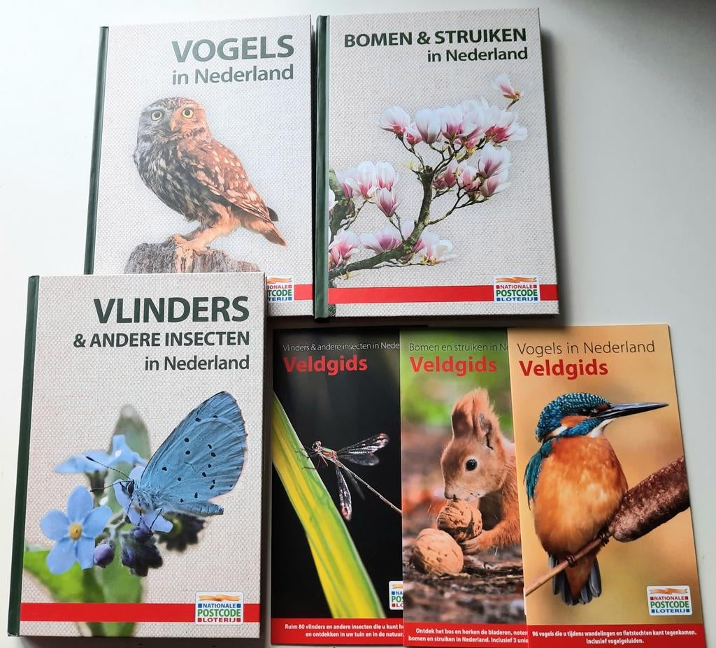 Natuurboekjes met veldgidsen, Ophalen of Verzenden, Nieuw, Vogels