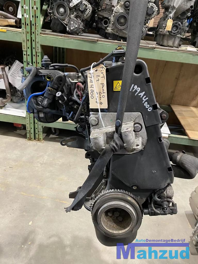 FIAT GRANDE PUNTO 1.2 Motorblok 199A4000 motor, Gebruikt, Stellantis Europe S.p.A., Ophalen of Verzenden, Info@stellantis.com