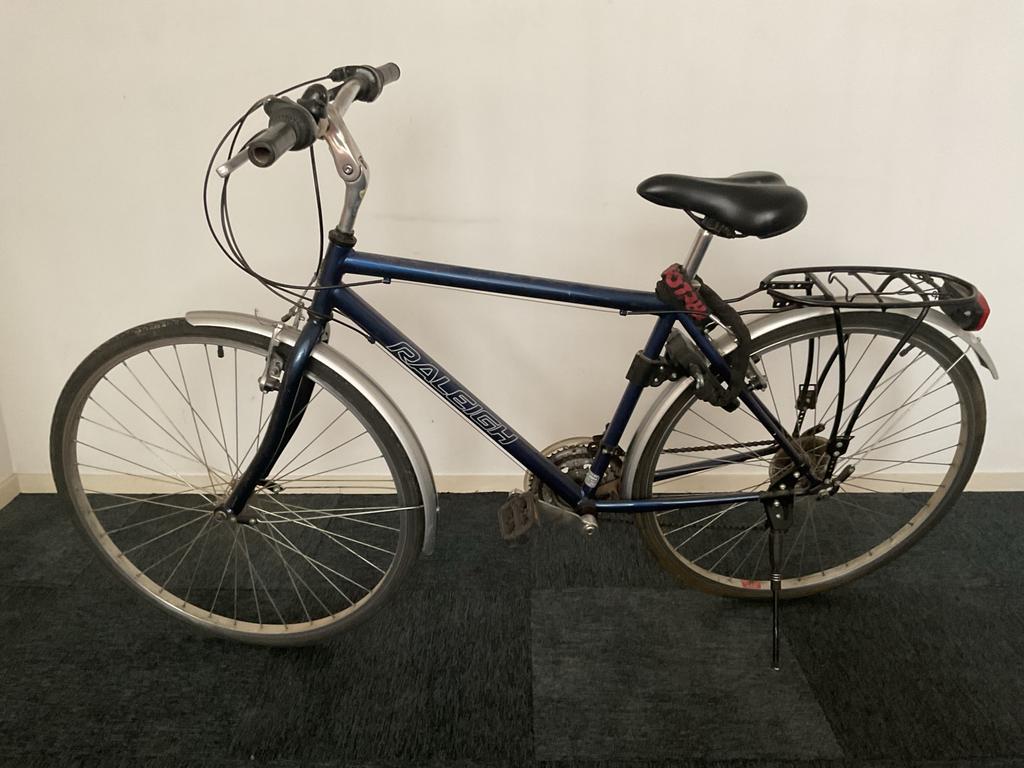Raleigh herenfiets - Gebruikt, Gebruikt, Velgrem, Versnellingen, 53 tot 57 cm