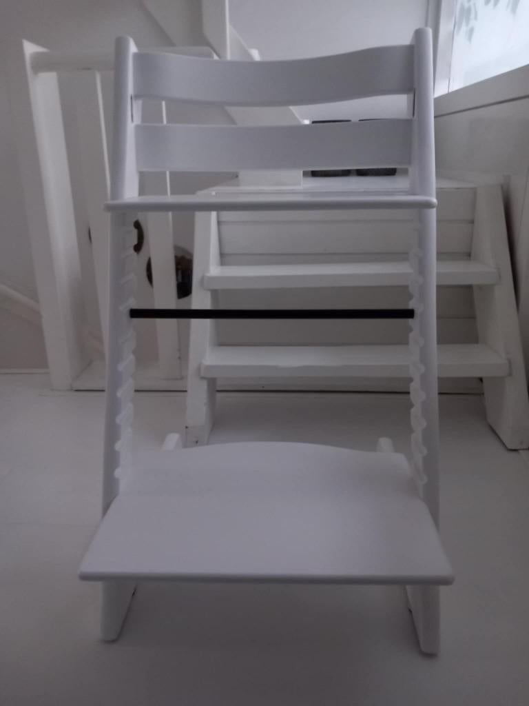Schitterende opgeknapte nieuw model Stokke Tripp Trapp en .., Kinderen en Baby's, Kinderstoelen, Zo goed als nieuw, Meegroeistoel