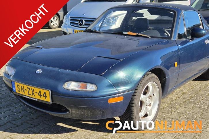 Mazda MX-5 1.6i Limited Edition, Auto's, Mazda, Bedrijf, MX-5, Alarm, Lederen bekleding, Lichtmetalen velgen, Open dak, Startonderbreker