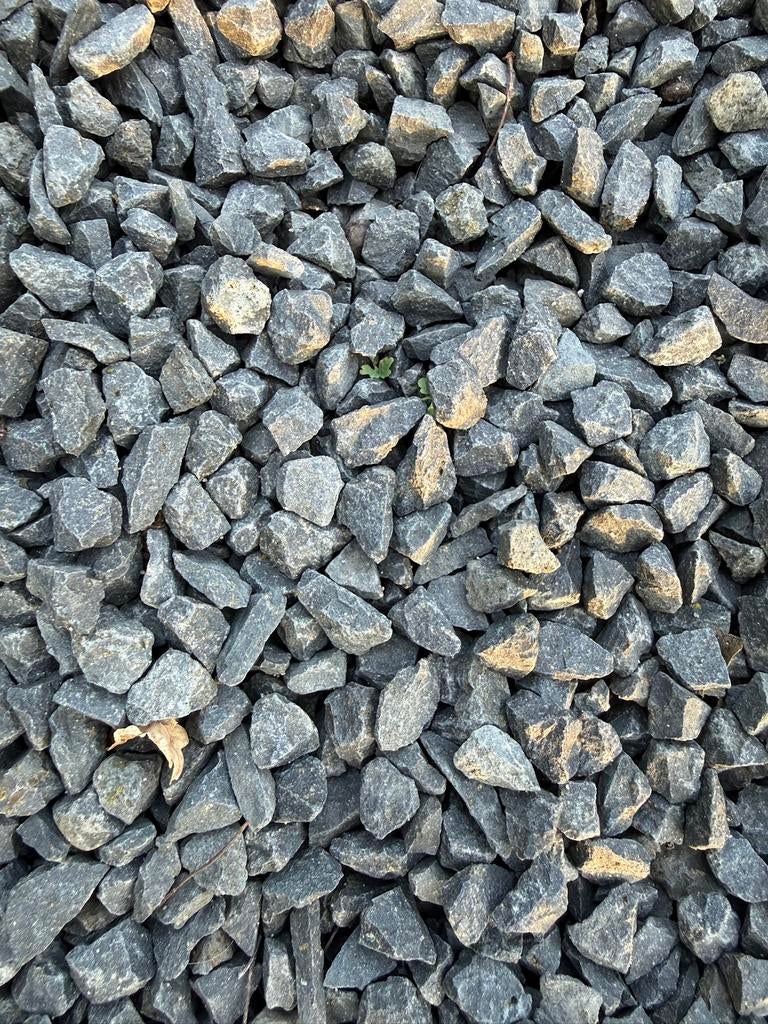 Gratis split/grind antraciet, Tuin en Terras, Grind, Keien en Split, Ophalen, Antraciet, Zo goed als nieuw, Split