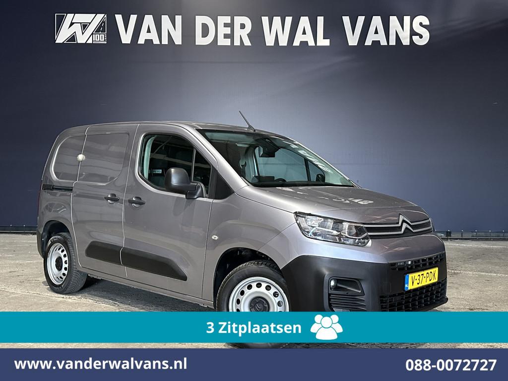 Citroën Berlingo 1.5 BlueHDI 131pk Automaat L1H1 Euro6 Airc, Auto's, Bestelauto's, Stof, Gebruikt, 4 cilinders, Citroën