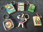 Wow! 1960/1970 wasmiddelen 6 sleutelhangers o.a. Dreft, Omo, Verzenden, Zo goed als nieuw, Merk