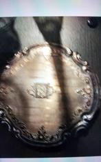 Grote  artnoveau   zilver  poeder doos, Ophalen of Verzenden, Zilver