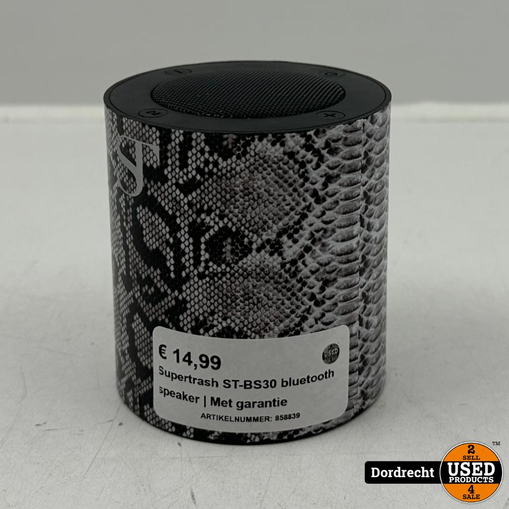 Supertrash ST-BS30 bluetooth speaker | Met garantie, Overige merken, Dordrecht@usedproducts.nl, Toulonselaan 72, Overige typen