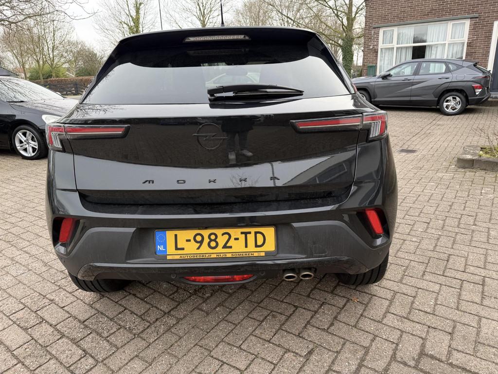 Opel Mokka 1.2 Turbo GS Line Automaat l Nav l camera, Auto's, Opel, Gebruikt, Euro 6, 1199 cc, Zwart