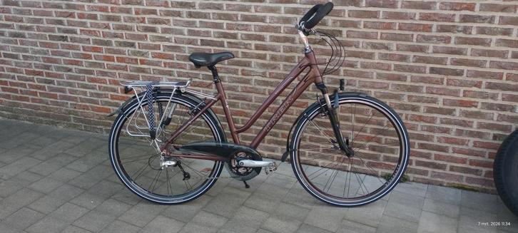 Trek T500 Damesfiets, Fietsen en Brommers, Fietsen | Dames | Sportfietsen en Toerfietsen, Gebruikt, Meer dan 20 versnellingen