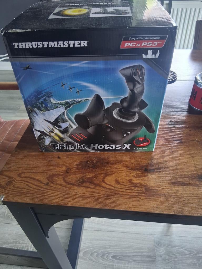 Thrustmaster T.Flight Hotas X Flight Simulator Joystick, Spelcomputers en Games, Online, Gebruikt, 1 speler, Ophalen of Verzenden