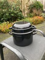 Mosselpan, Huis en Inrichting, Keuken | Potten en Pannen, Ophalen, Gebruikt, Rvs, Kookpan of Snelkookpan