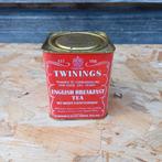 Twinings English breakfast tea blikje., Ophalen of Verzenden, Gebruikt, Thee, Overige merken