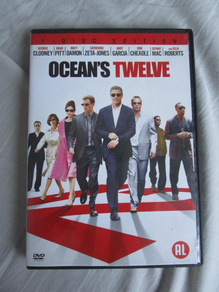 DVD - Ocean's Twelve, Cd's en Dvd's, Dvd's | Actie, Zo goed als nieuw, Actie, Alle leeftijden, Ophalen of Verzenden