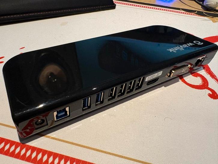 Docking Station - Wavlink WL-UG39DK1, Computers en Software, Dockingstations, Gebruikt, Docking station, Laptop, Ophalen of Verzenden