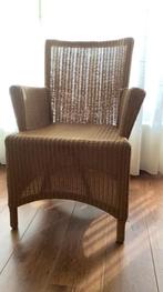 Lloyd loom stoeltjes, Ophalen, Twee, Bruin, Riet of Rotan