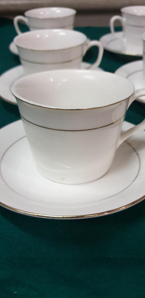 6 x kopjes en schotels, Huis en Inrichting, Keuken | Servies, Ophalen of Verzenden, 'T Olde Gre-j, Info@toldegrej.nl, Endepoelstraat 20f Didam