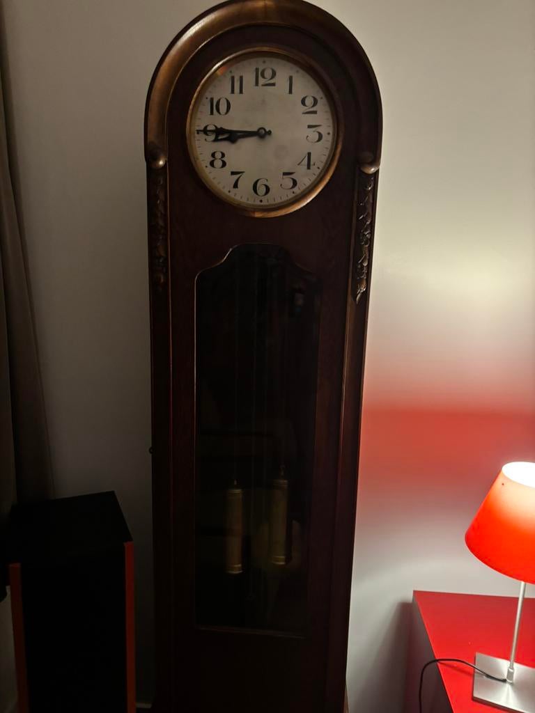 17e eeuwse klok, Ophalen of Verzenden, Zo goed als nieuw, Wandklok