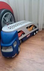 Grote transporter auto kinderspeelgoed, Ophalen, Gebruikt