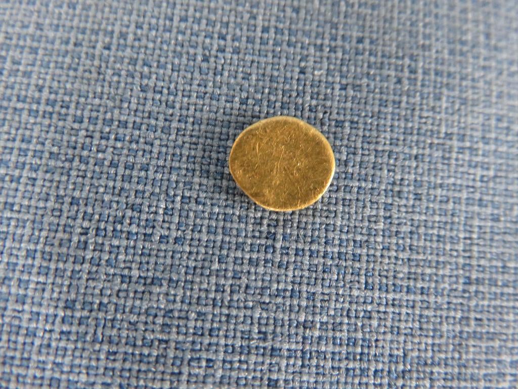 Keltische 1/24 Boier stater in goud – Duitsland 1e eeuw B.C., Ophalen of Verzenden, Duitsland, Losse munt, Goud