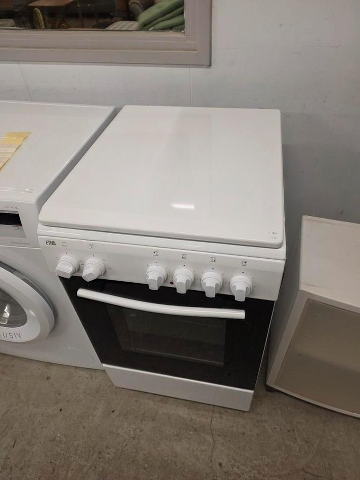 Etna elektrisch fornuis, Witgoed en Apparatuur, Fornuizen, Vrijstaand, Gas, 4 kookzones, Minder dan 85 cm, Ophalen