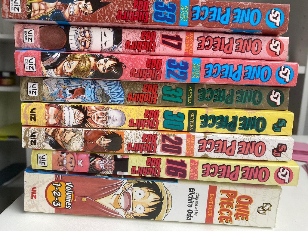 ONE PIECE manga, Ophalen, Zo goed als nieuw