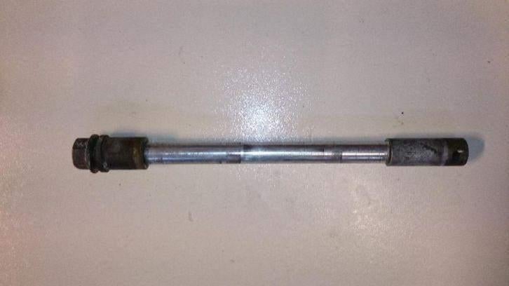 Kawasaki Z400 vooras Z400J Z400-J voor as wielas voorwielas, Ophalen of Verzenden, Gebruikt