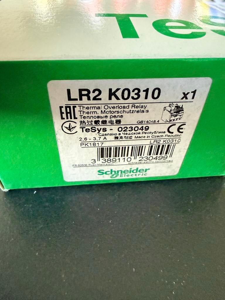 Schneider Electric LR2K0310, Ophalen of Verzenden, Nieuw