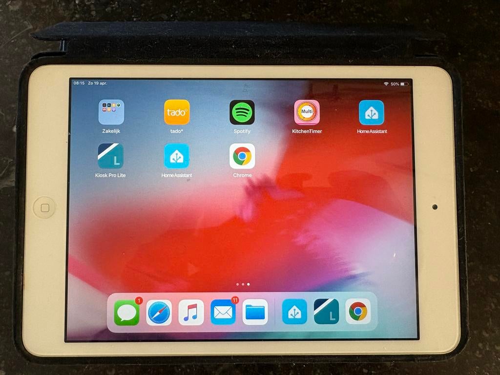 iPad mini 2 16 GB, Computers en Software, Apple iPads, Gebruikt, Wit, Ophalen of Verzenden, 7 inch of minder