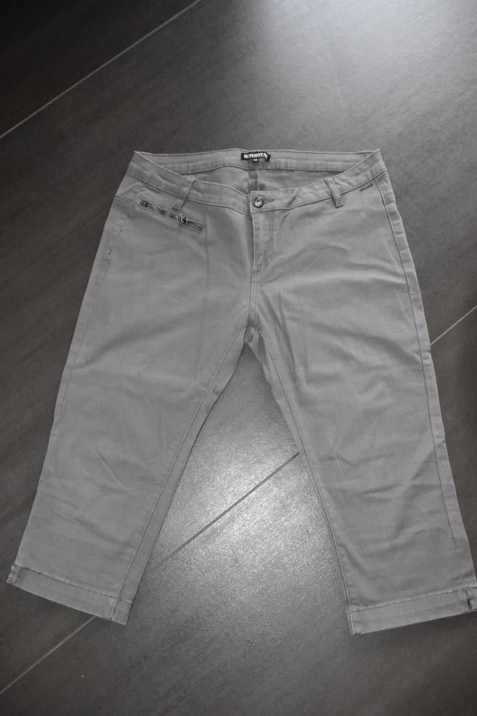 Taupekleurige broek van Superstar, Kleding | Dames, Bruin, Maat 42/44 (L), Ophalen of Verzenden, Zo goed als nieuw