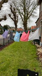 Nieuwe horeca theedoek pompdoek  grijs blauw zwart, Ophalen of Verzenden, Nieuw, Blauw, Theedoek of Handdoek