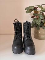Even&Odd zwarte laarsjes maat 39 met veters en rits, Zwart, Lage of Enkellaarzen, Ophalen of Verzenden, Gedragen