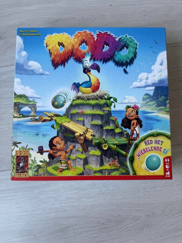 Dodo: Red het Wiebelende Ei - Als nieuw, Drie of vier spelers, Ophalen, Zo goed als nieuw