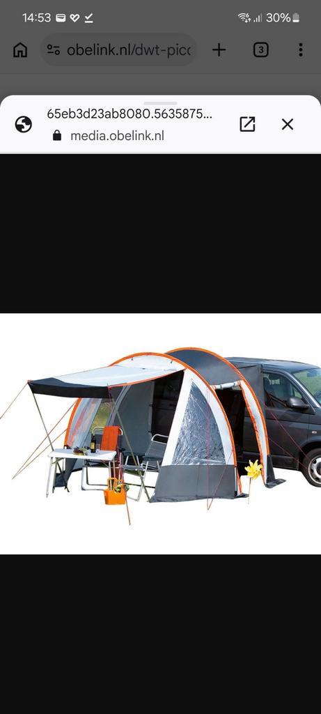 Picco bustent - Handige en ruime bustent voor kamperen, Caravans en Kamperen, Tenten, tot en met 2, Gebruikt, Ophalen