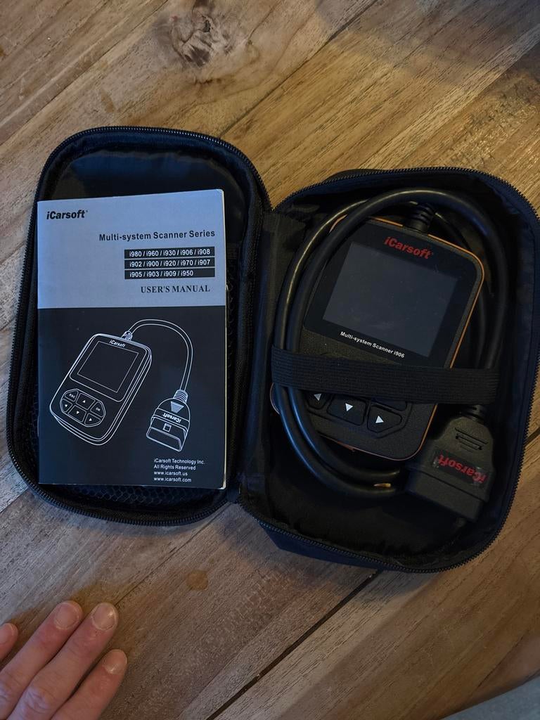 iCarsoft Multi-system Scanner i906 met handleiding, Ophalen of Verzenden, Gebruikt
